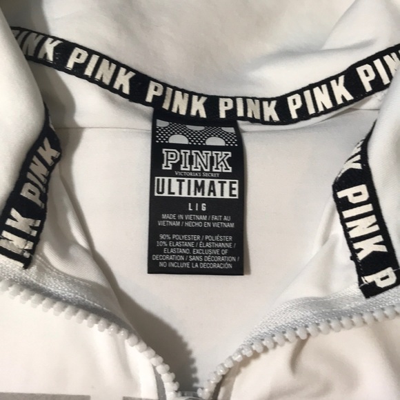 Pink half zip sweatshirt - Picture 2 of 6